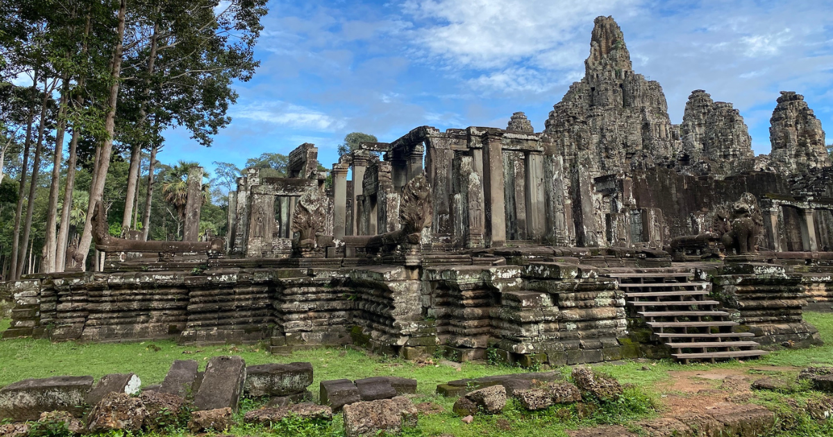 Os impressionantes templos de Angkor